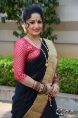 Madhavi Latha at Anushtanam Movie Audio Launch